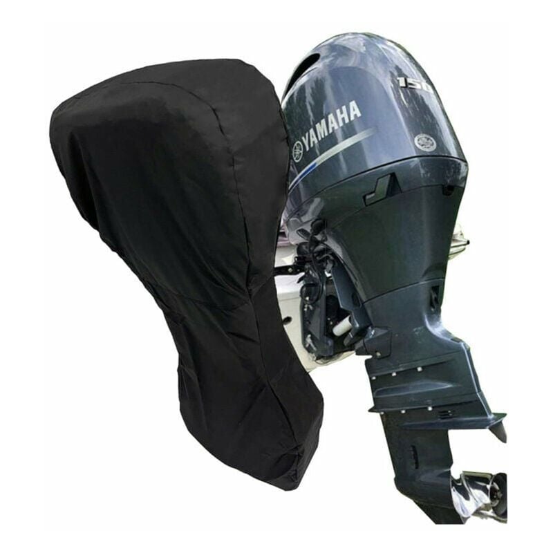 Pokrowiec na silnik morski, pokrowiec na silnik zaburtowy, wykonany z wytrzymałej tkaniny Oxford 420D z powłoką PVC, odpowiedni do silników zaburtowy