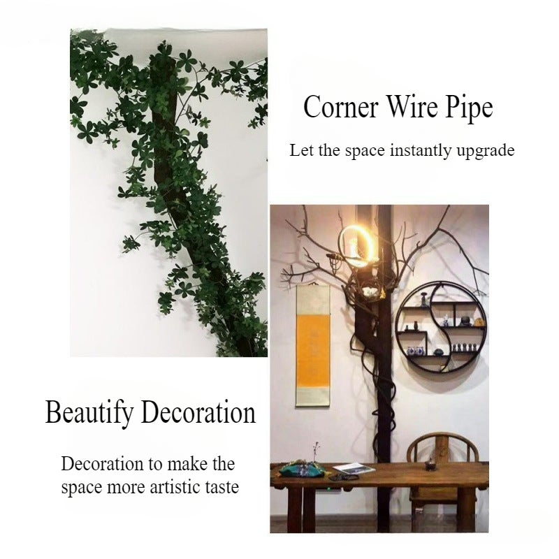 Stickers Muraux Multifonctionnels En Écorce Artificielle Pour La Décoration Murale Et Le Revêtement De Tuyaux, La Décoration D'intérieur-100*50cm - 3
