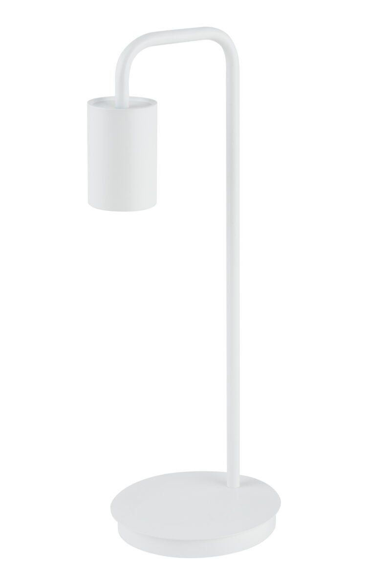 Lampa stołowa dekoracyjna biała industrialna reflektorek Luis 1xGU10 25W Sigma Lighting