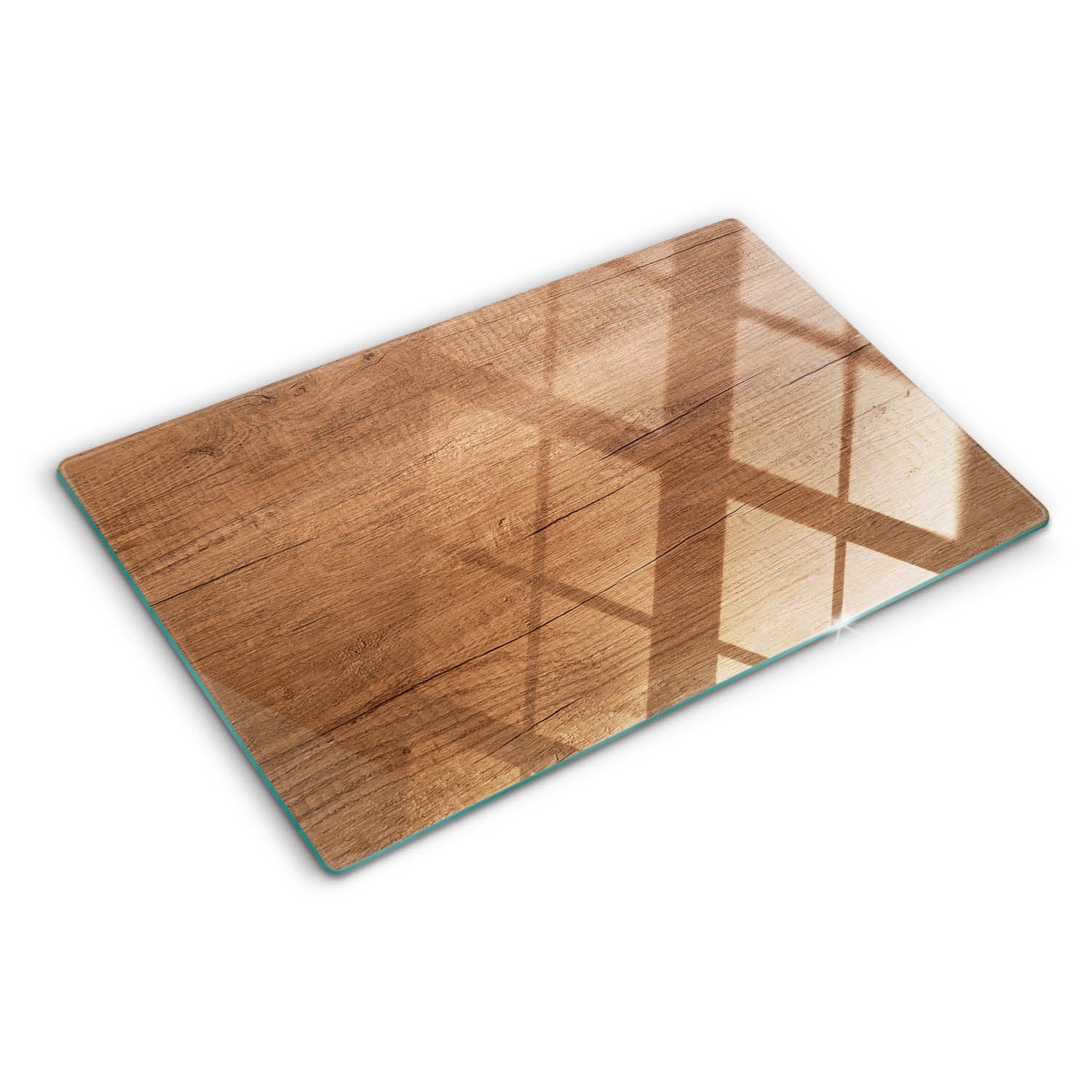Tulup Planche De Cuisine En Verre 80x52 - Roses