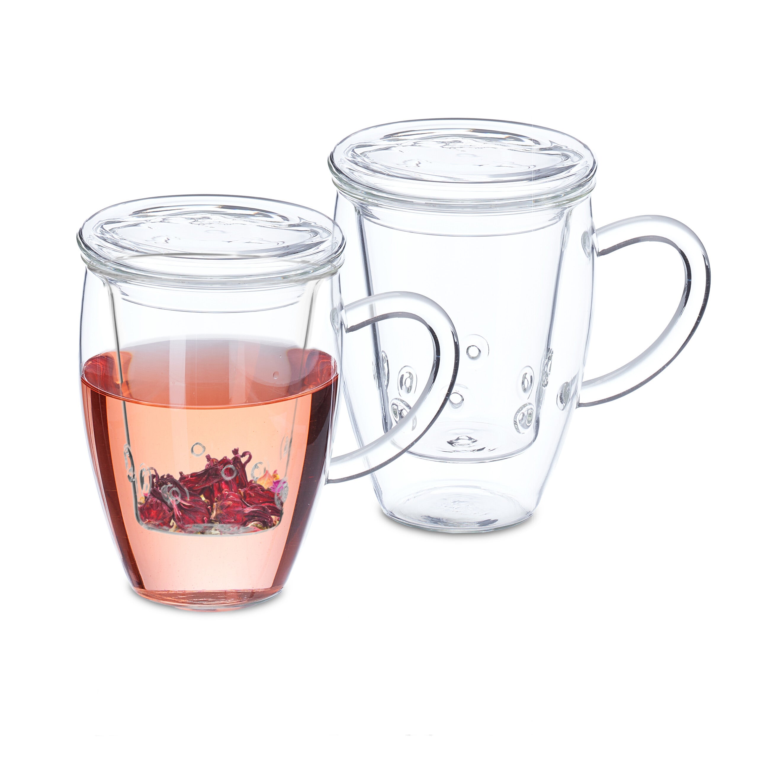 Tazza Da Tè FORLIFE Con Infusore E Coperchio - Design Curve, Colore