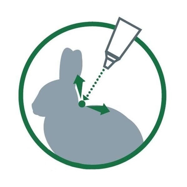 ADVANTAGE 40 - 4 pipetas antiparasitárias - Para gatos e coelhos com menos para 4 kg - 5