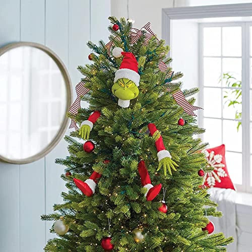 Grinch Slim Innevato Albero di Natale PVC + Silicone Alta Qualità (50