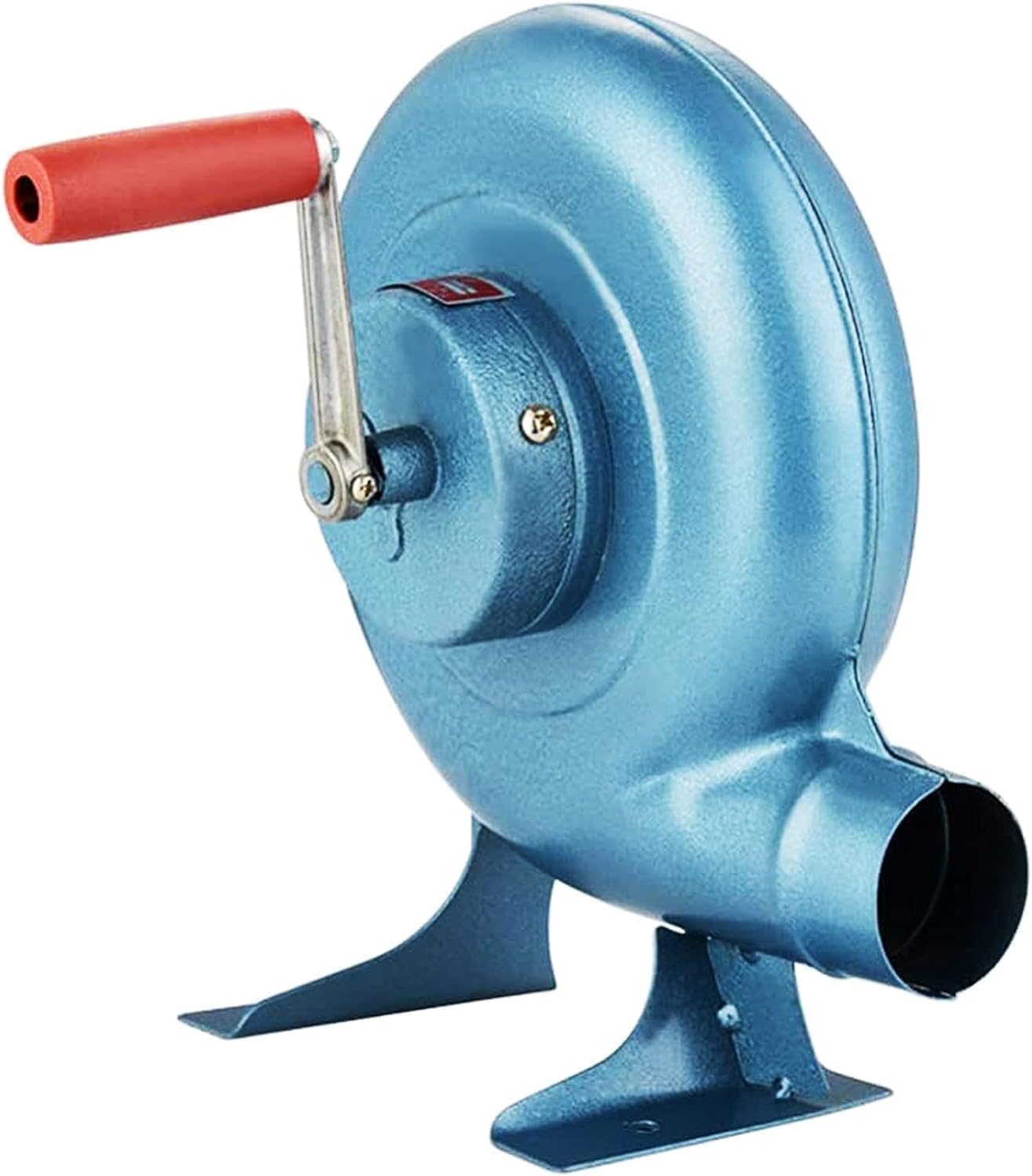 Dmuchawa do kuźni 120 W – wentylator z korbką ręczną – do grilla, kuźni, popcornu – wytrzymały metalowy osprzęt
