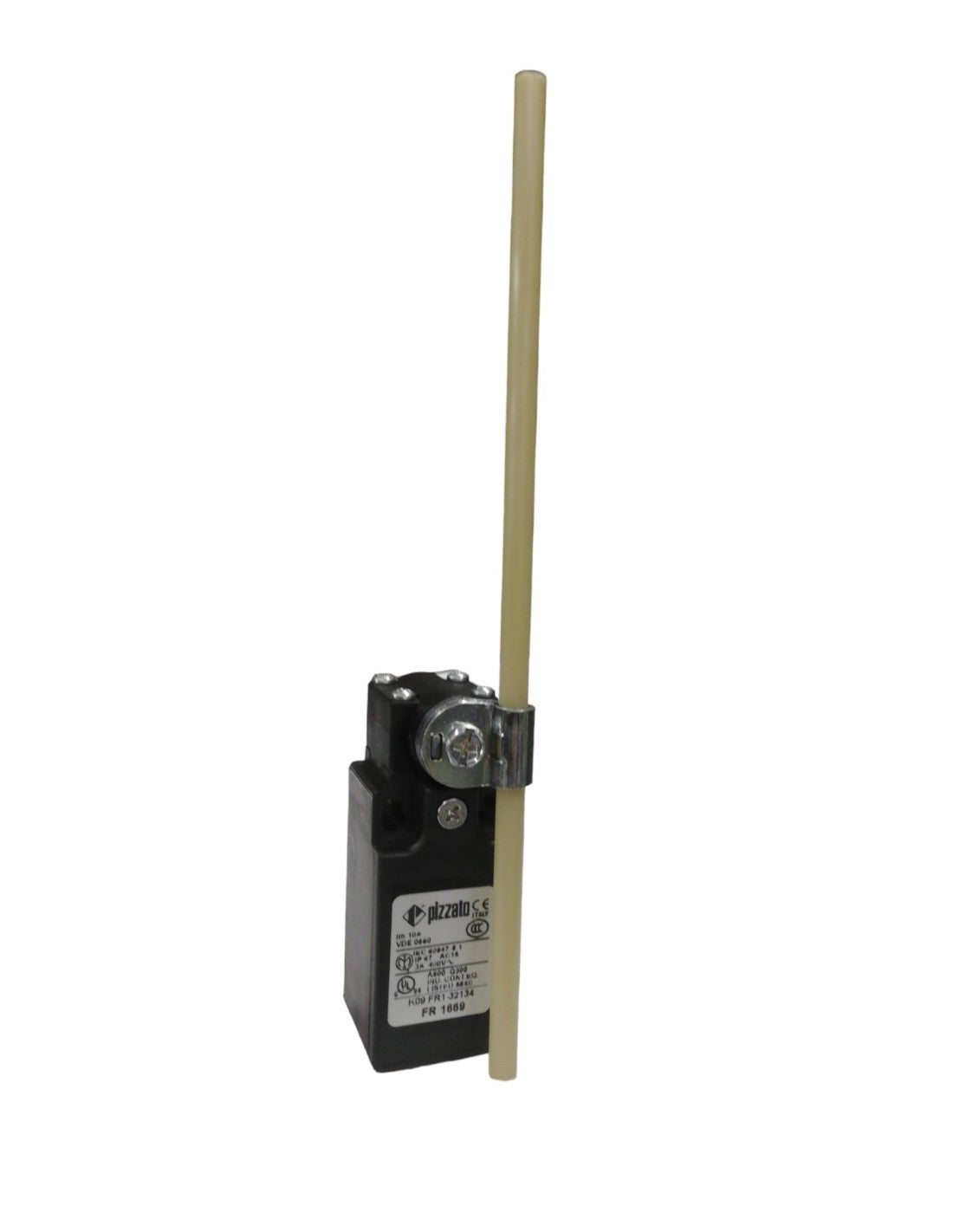Finecorsa PIZZATO ELETTRICA FC 315 - Rullo Acciaio 13mm, Sigillatura Gomma, NO+NC, IP67, Per Usi Industriali