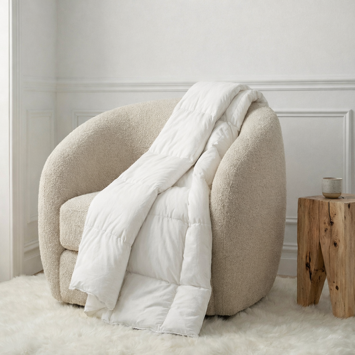 DODO | Couette duvet Tradition TEMPEREE - 70% Duvet d'Oie 220x240 - 4