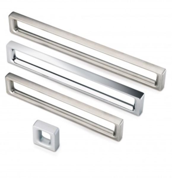 Liberty P39955-SN-C 3" Spoon Foot Satin NIckel Cabinet Drawer