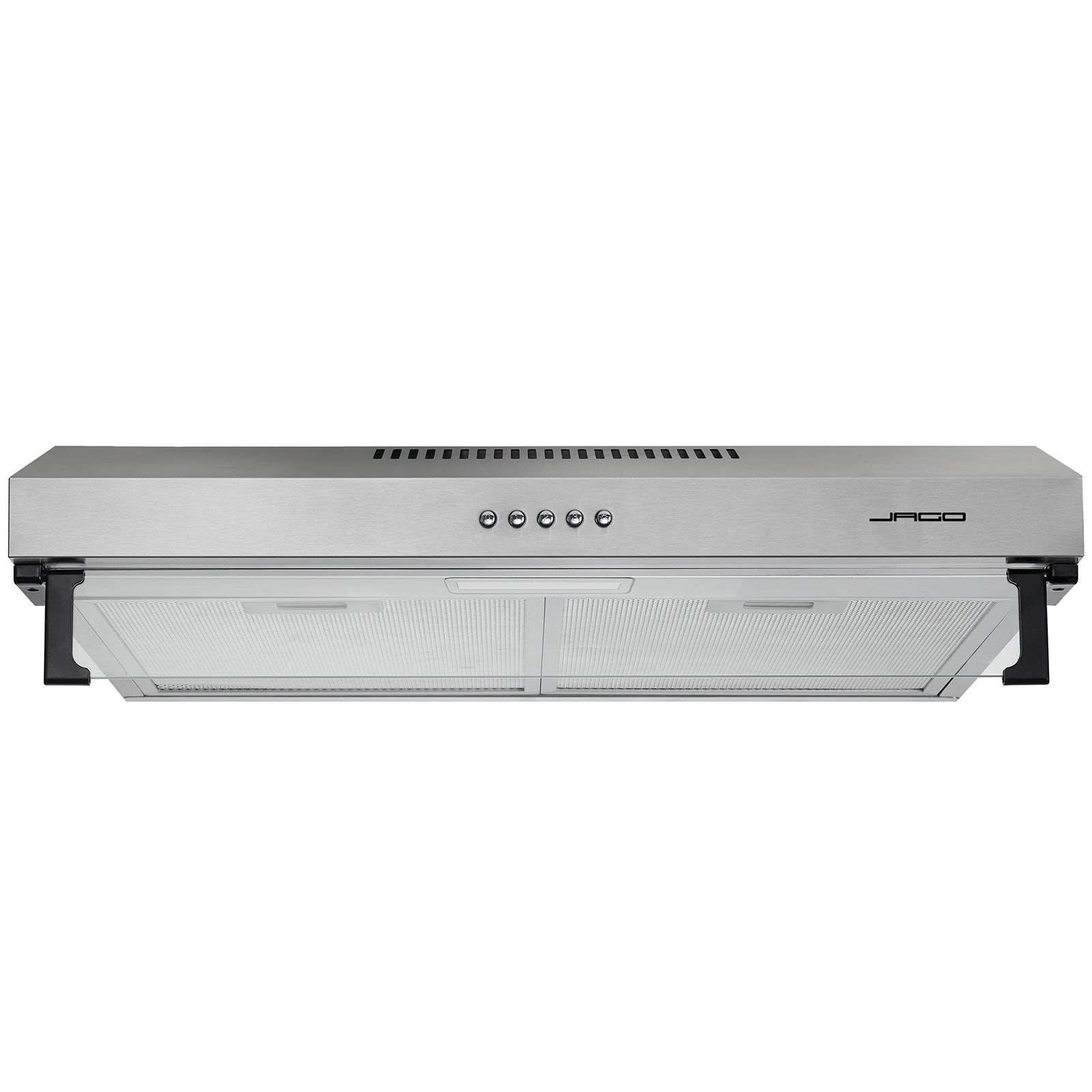 Cappa Aspirante Firegas 60 Cm Argento - Sottopensile, 3 Velocit&agrave;, Luci LED