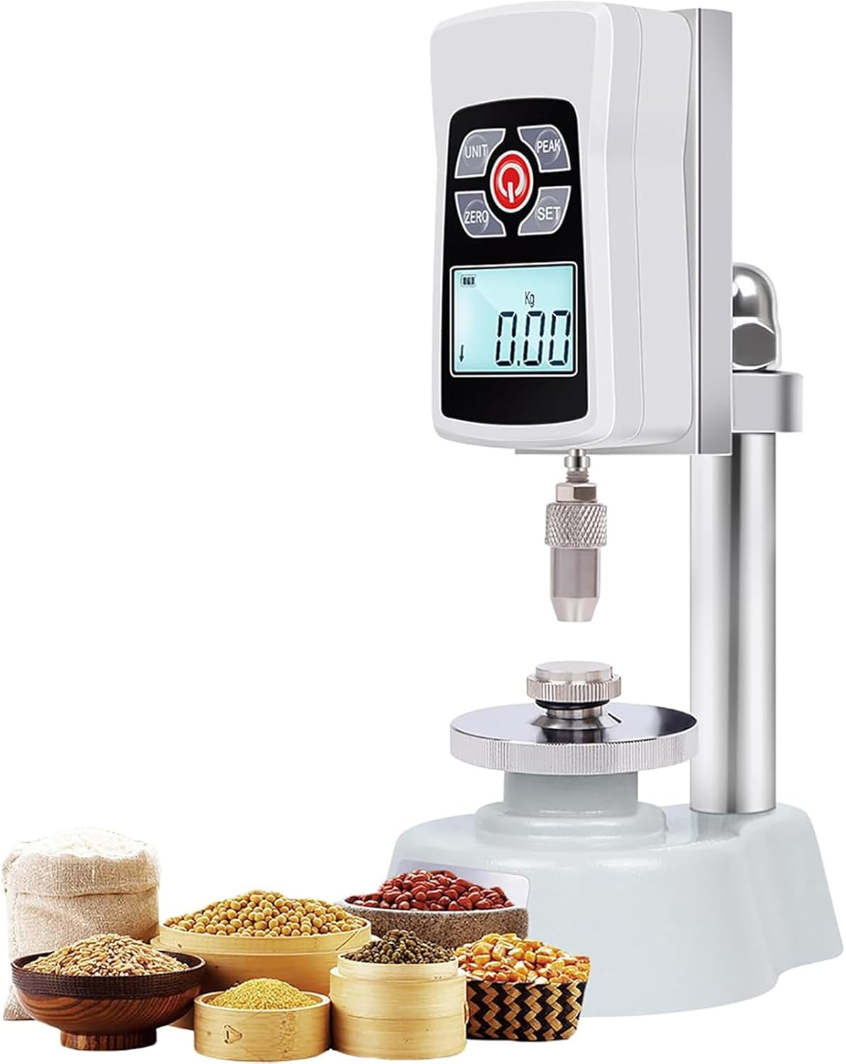 Mini duromètre pour grains, testeur de dureté LCD, charge max 20 kg — free download