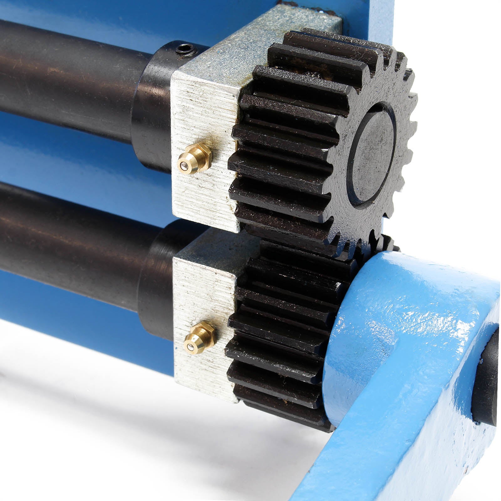 Bordatrice manuale per lamiera con matrici per bordatura e nervatura - 4