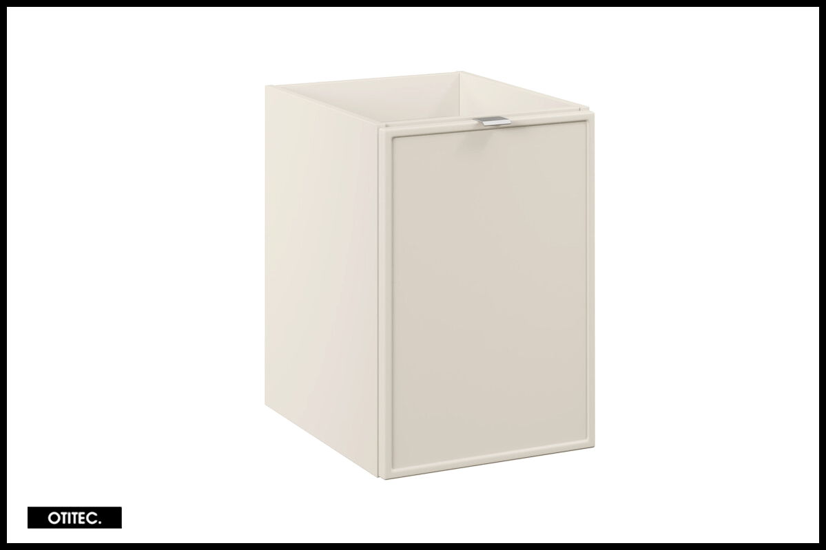 Szafka łazienkowa BELLA CASHMERE 81-40-1DK kaszmirowa z koszem