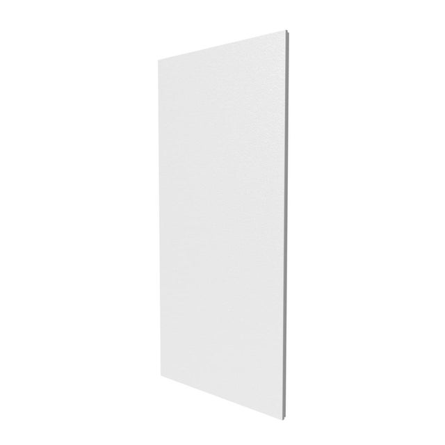 Porte Saillie pour bac d'encastrement BTT5 - 2x13 modules ATOLE - Blanc - H. hors-tout 1170 mm