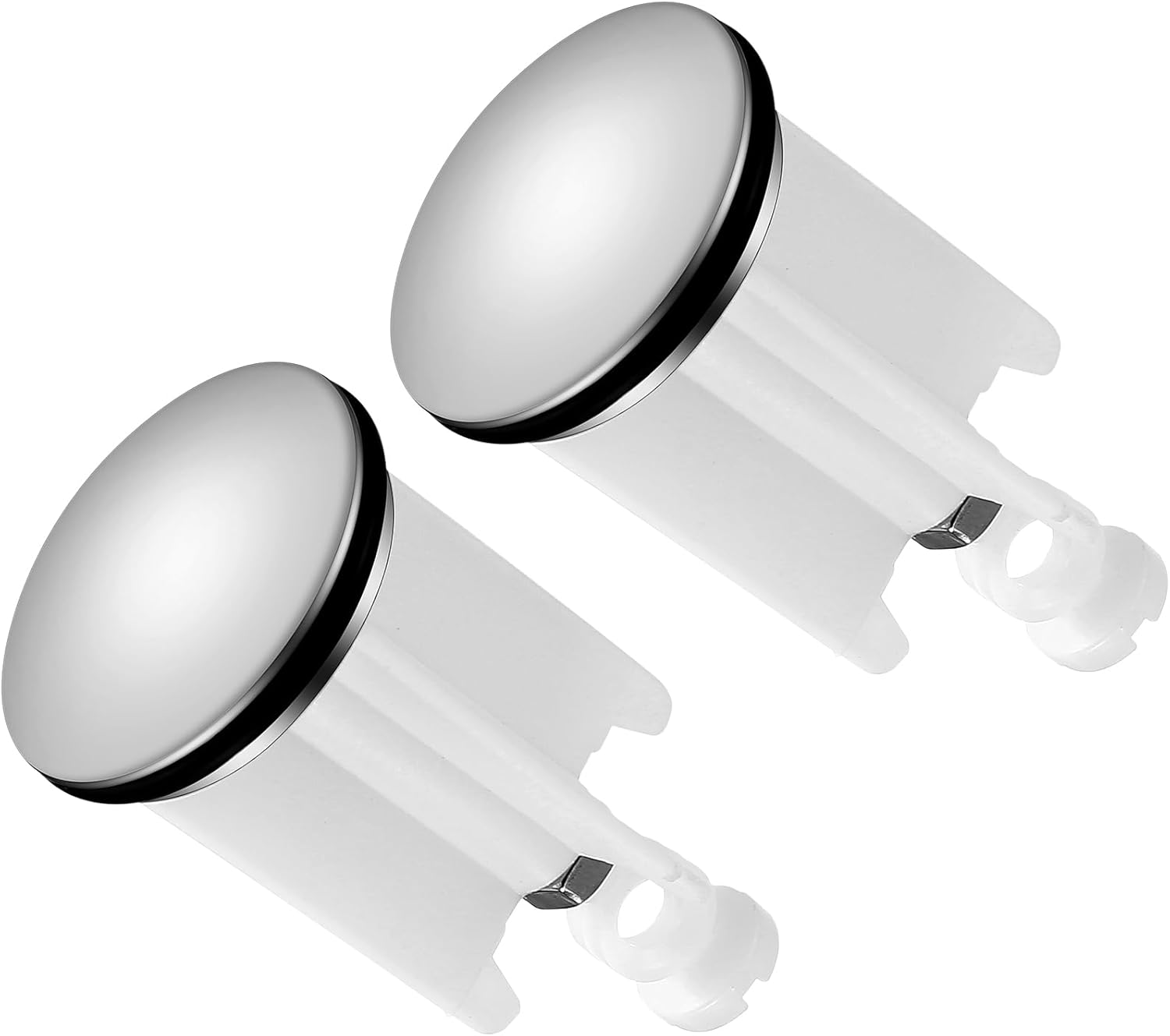 Bouchon Evier Cuisine Universel 2 Pièces Bouchon De Lavabo Caoutchouc Avec La Chane à Billes Bouchon Bouchon Universel Baignoire