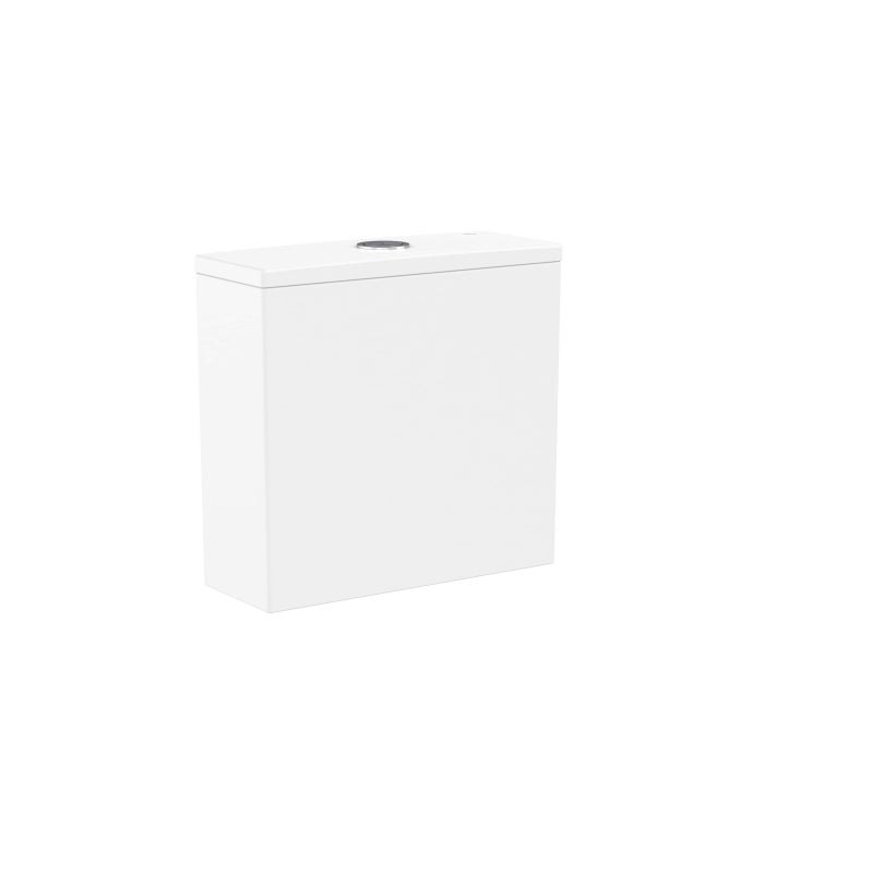 Roca Pack Meridian: sanita completa Rimless Vortex encostada à parede com saída dupla, autoclismo de alimentação inferior e tampa com fecho suave - 3