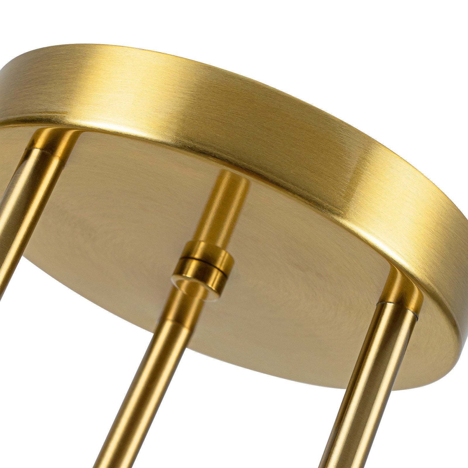 ZMH Lampy sufitowe do salonu, 6 płomieni, złote, E27, lampa sufitowa w stylu vintage - 4