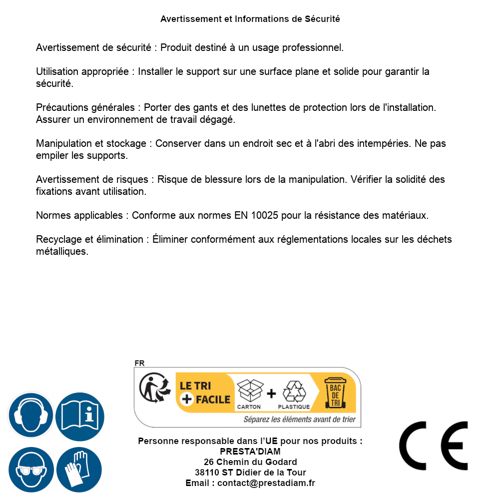 Support de poteau à fixer - 100 x 100 mm - 2