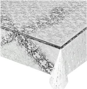 Tovaglia Plastificata Ricamata 137X140 Cm Effetto Pizzo Ricamo 3D Copritavolo Cucina Antimacchia Dis E 89820984