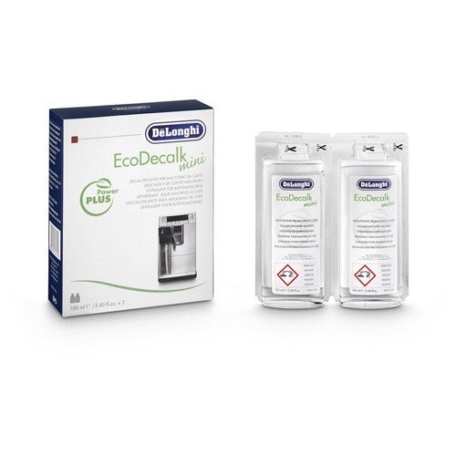 DeLonghi Eco Decalcificante - Soluzione Anticalcare Naturale Per Macchine Da Caffè - Confezione 479g (2 X 16.9 Fl Oz)