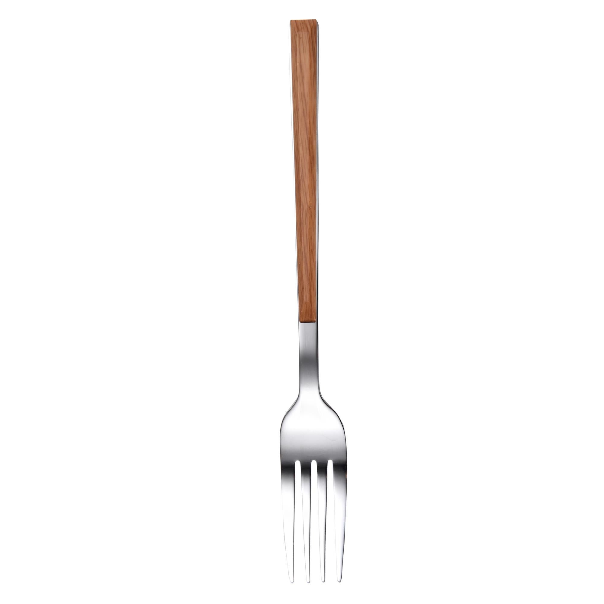 Bergner NATURALLY Juego de 24Pzs de cuberteria(6 cuchillos + 6 tenedores + 6 cucharas + 6 cucharillas) en Acero inoxidable - 4