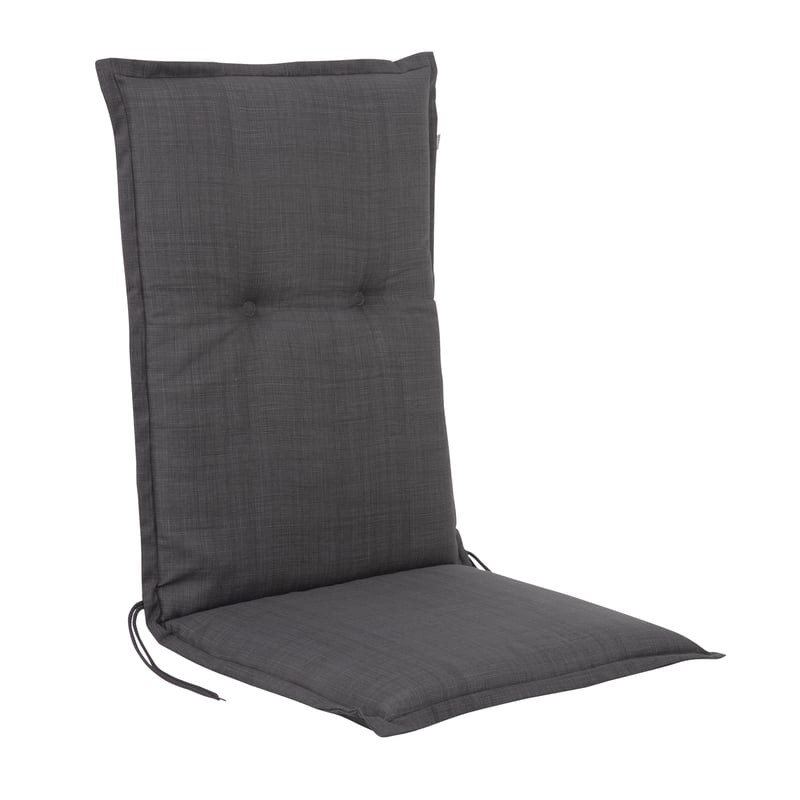 Poduszka na krzesło ogrodowe 100 x 46 cm Malezja Niedrig antracyt PATIO