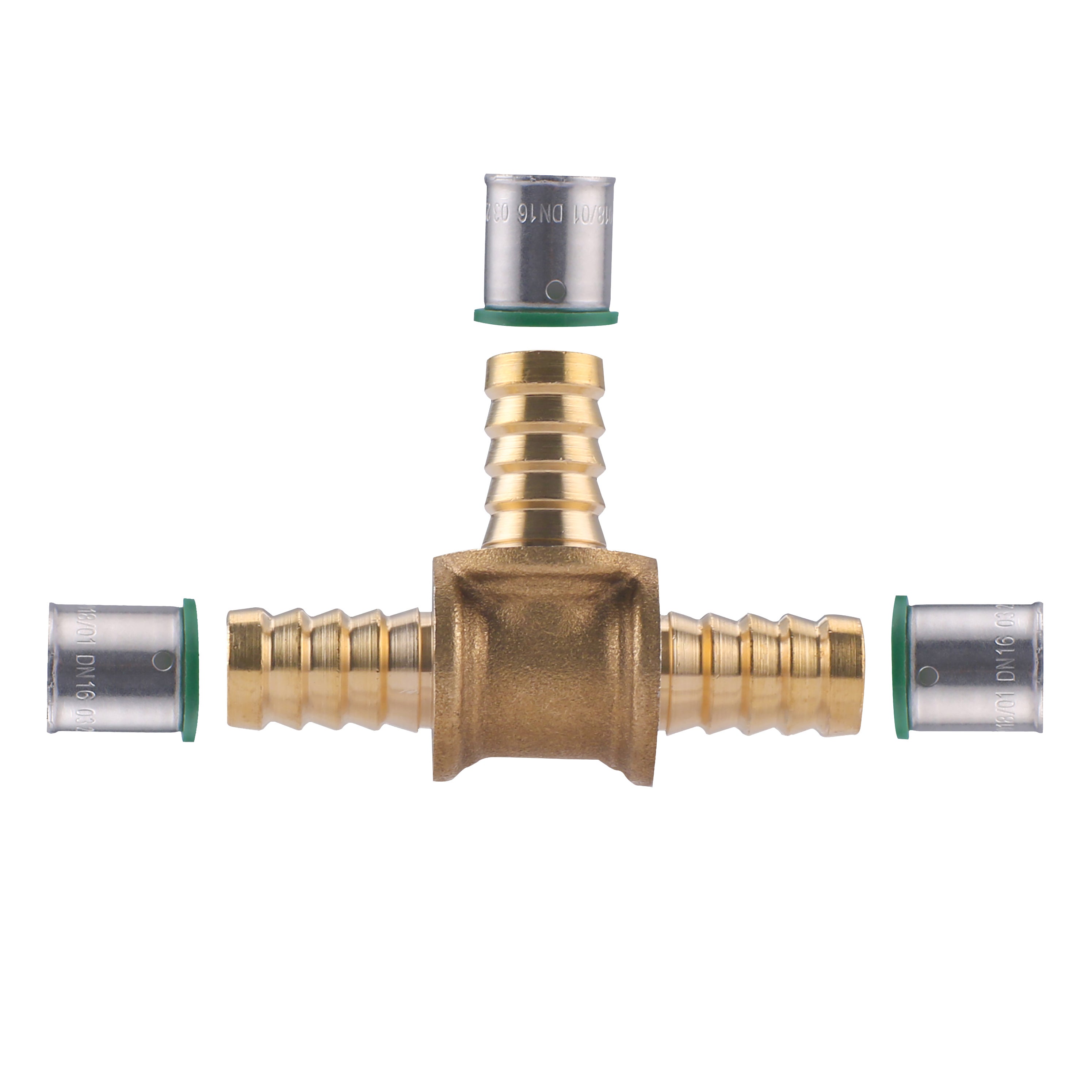 Raccord PER à Sertir Té Egal Ø16 NOYON & THIEBAULT - 5