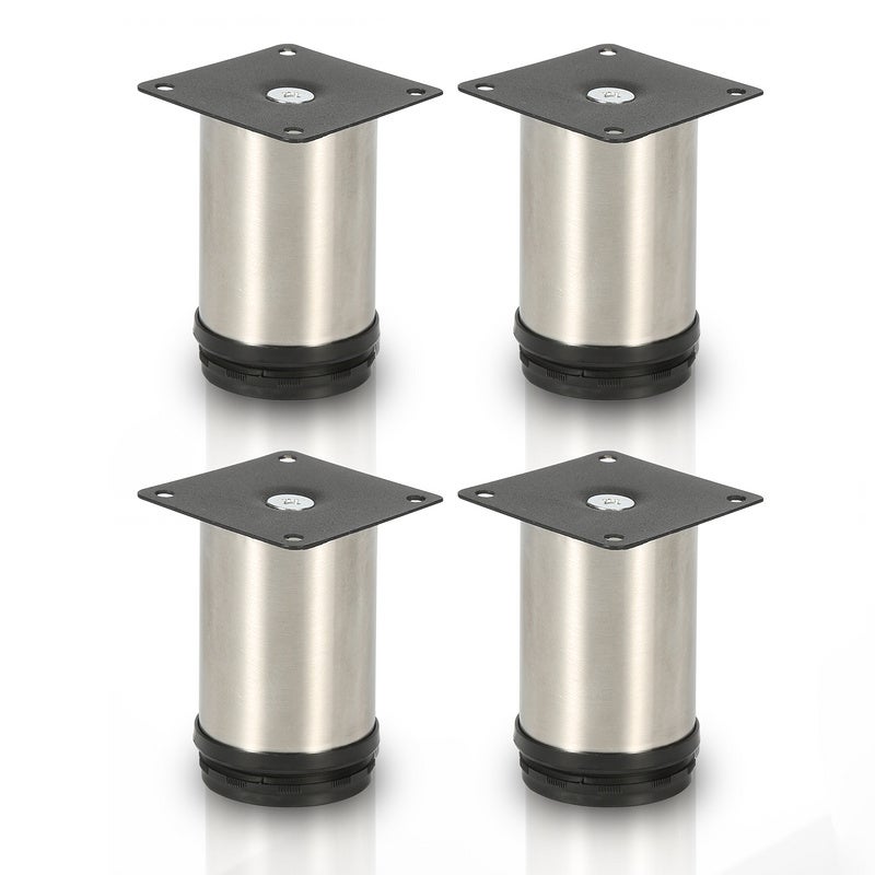 Armadio 4 Ante Pannello Liscio Altezza 220, Legno Massello - Foto 6