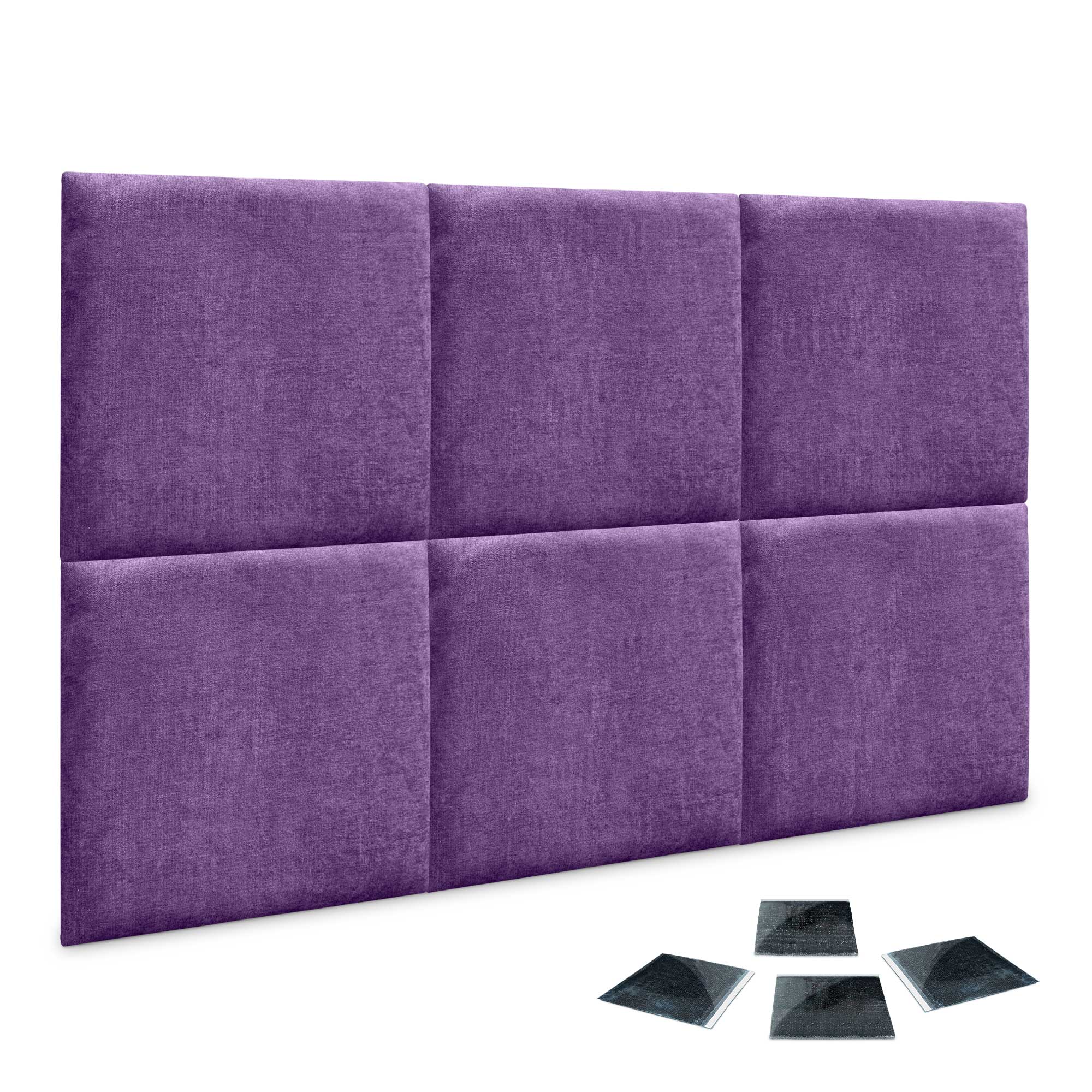 Tête De Lit Capitonnée En Tissu Aqualine - Acoustique, 4 Cm D'épaisseur, Nombreuses Tailles (Sable, 190 Cm Dual)