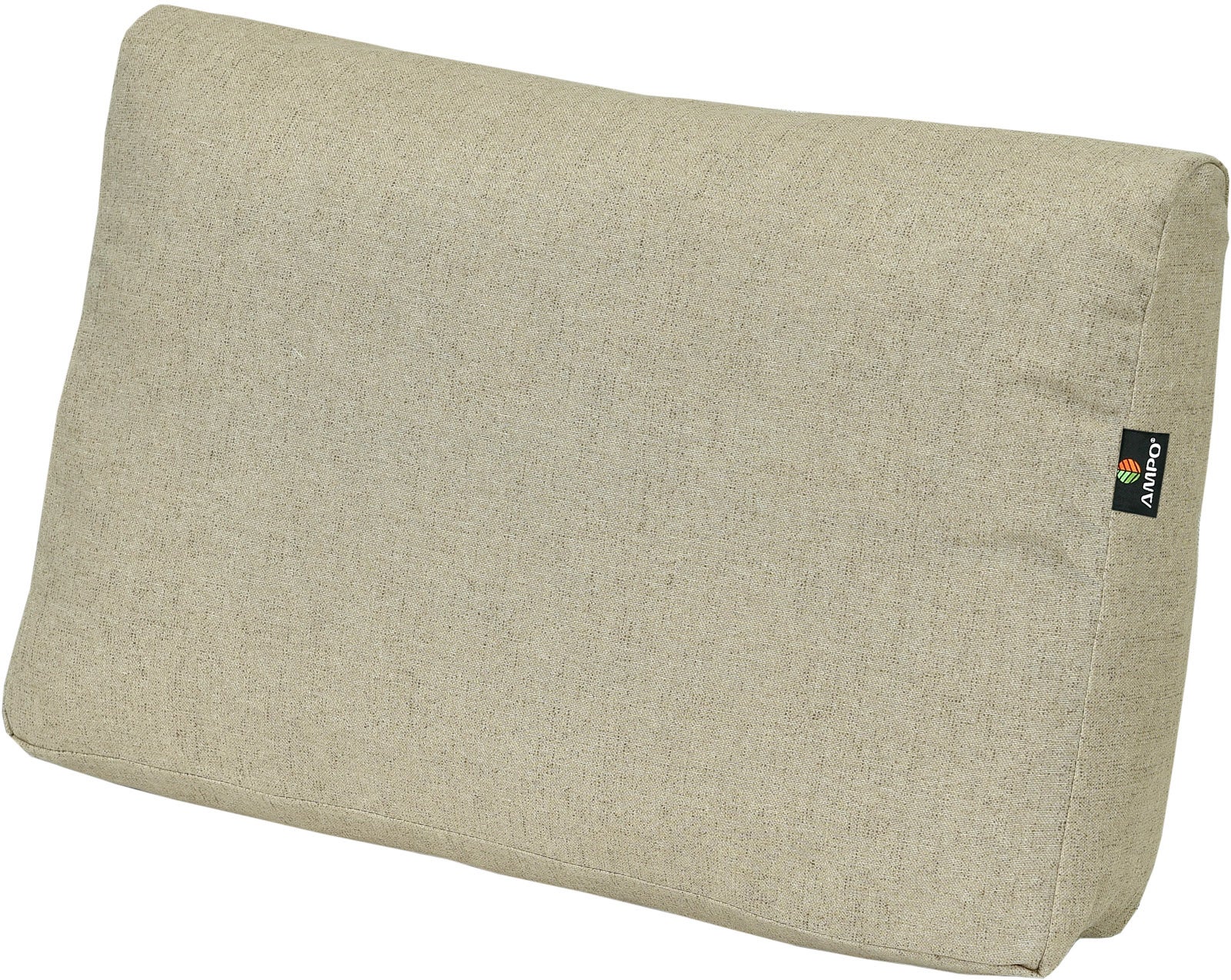 Poduszka na fotel ogrodowy oparcie AMPO wodoodporna ciemny beż 1 szt.