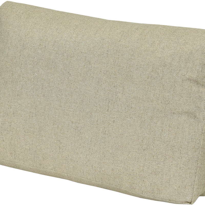 Poduszka na fotel ogrodowy oparcie AMPO wodoodporna ciemny beż 1 szt.