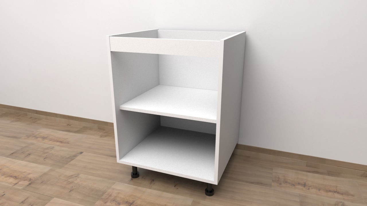 Meuble bas de 90. H 72 CM L 90 CM P 55,5 CM (blanc) | Leroy Merlin