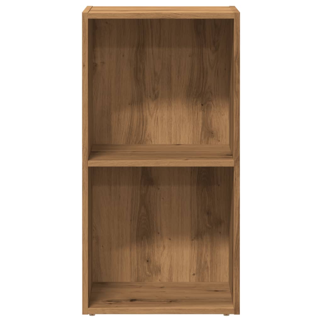 Bibliothèque | Armoire de livres | Meuble de Rangement chêne artisanal 40x30x77 cm bois d'ingénierie CFW799984 - 4
