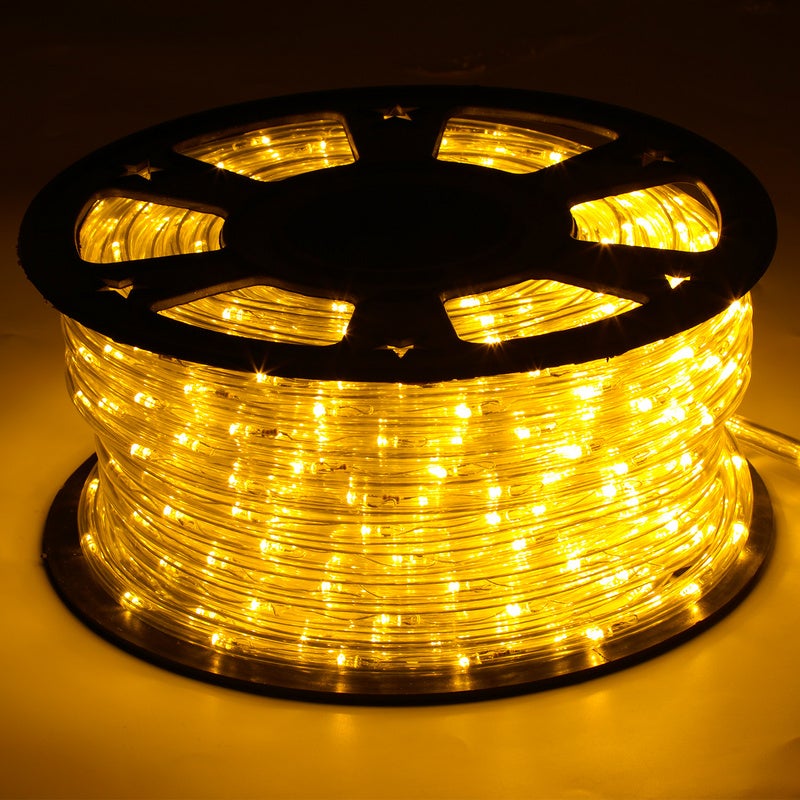 Guirlande fixe Jaune L20m - 230V main image 1