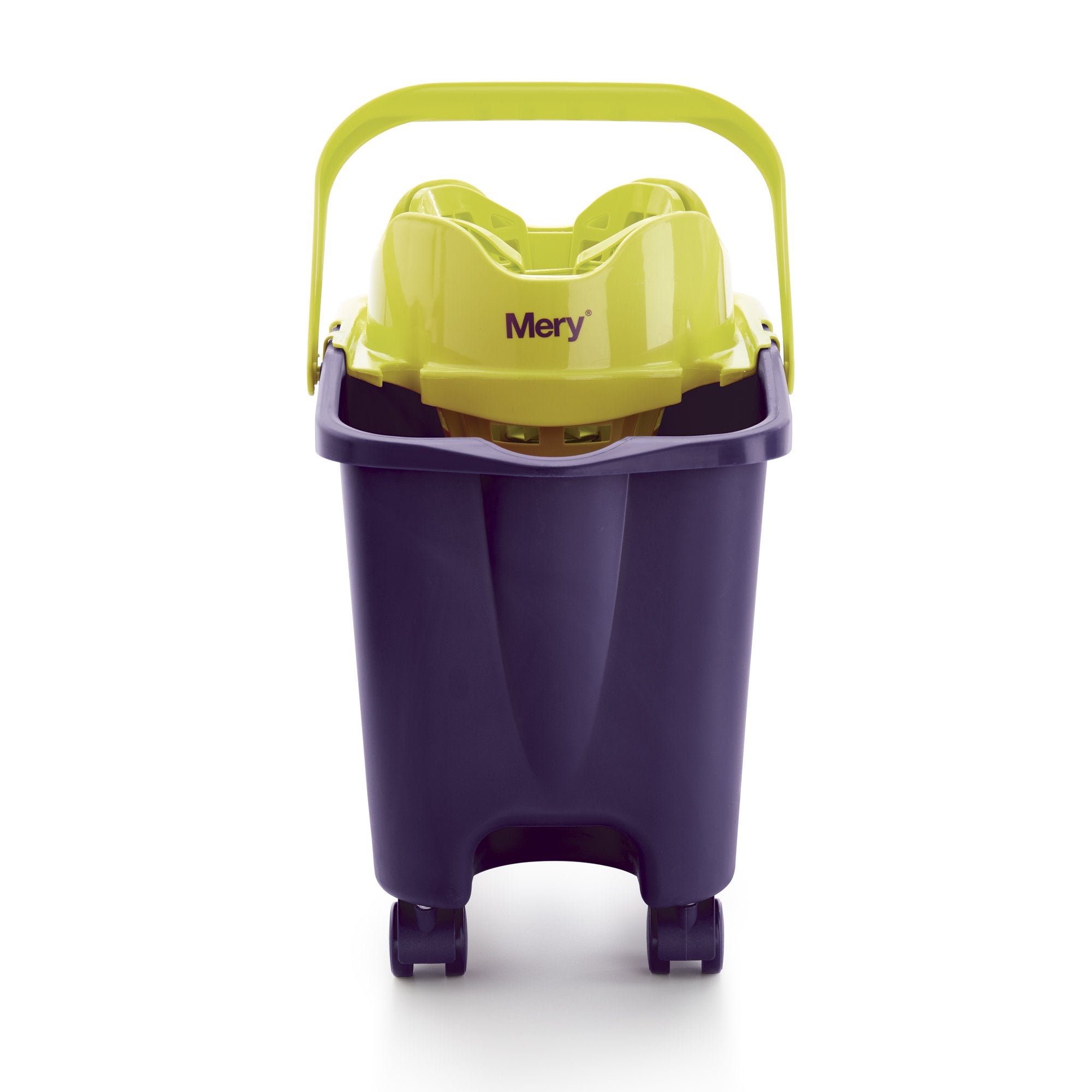 Cubo de Fregona con Escurridor Automático Rayen 14 L (38,5 x 39 x 25,5 cm) Amarillo - 5