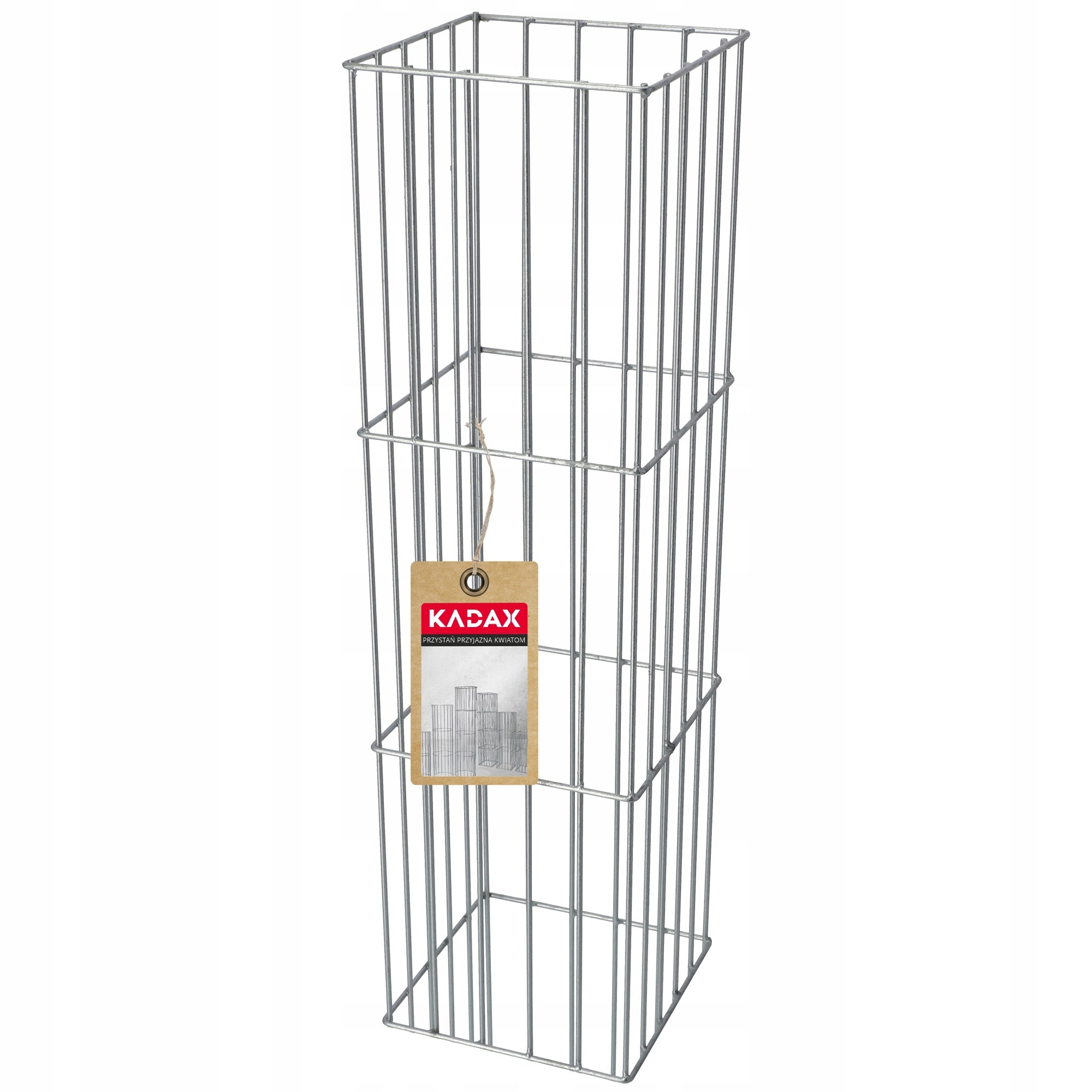 PERGOLA OGRODOWA DO ROŚLIN KWIATÓW SŁUP NA KWIATY METALOWA 90 cm + KOTWY