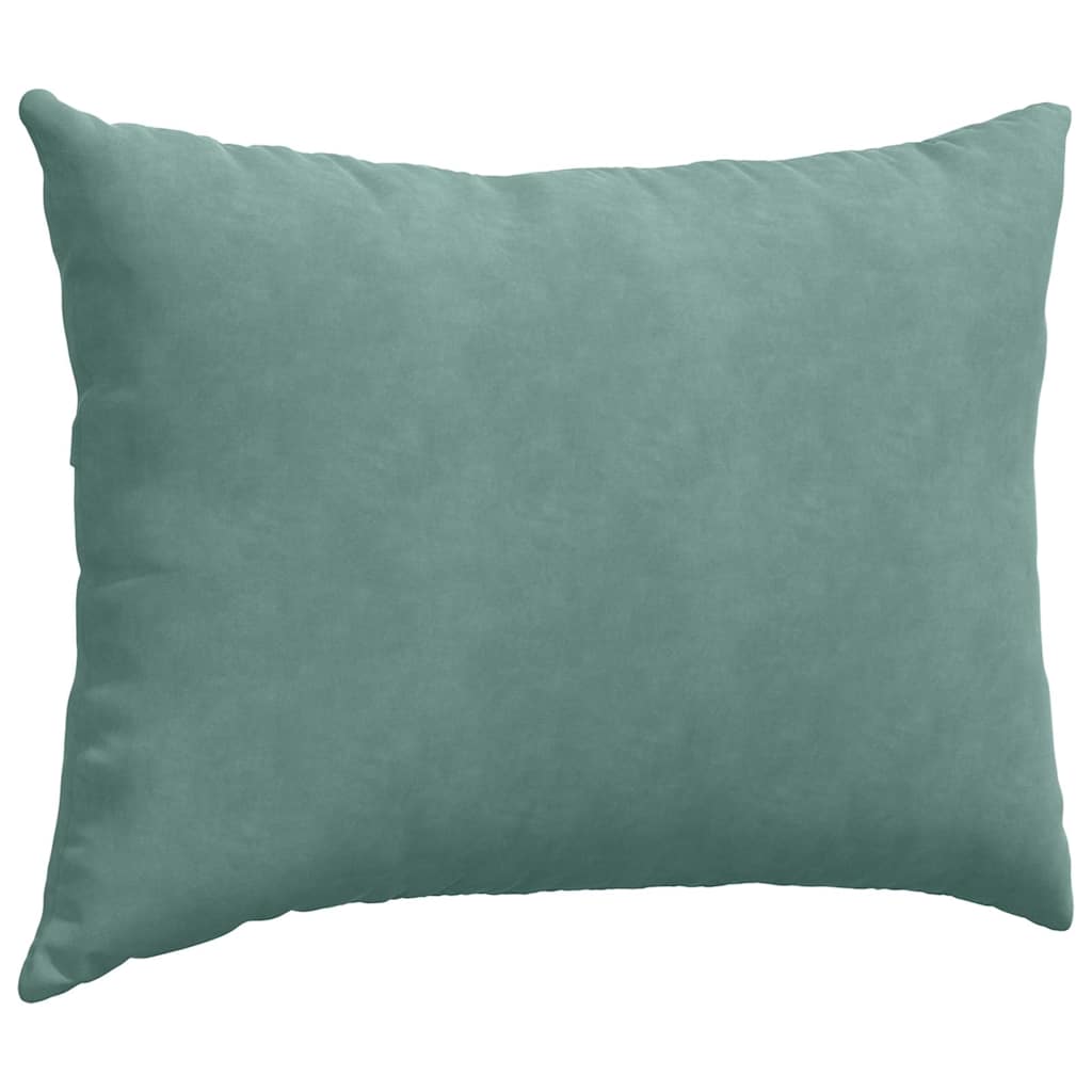 vidaXL Coussins de canapé 2 pcs Vert Mer 70 x 50 cm - 5