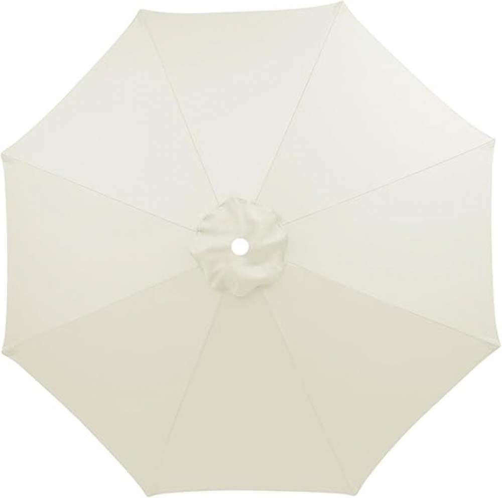 Wymienny pokrowiec ochronny na parasol 3 m, na 6/8 ramion, na patio i do ogrodu (stelaż i podstawa parasola nie wchodzą w skład zestawu)