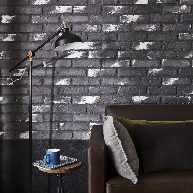 Parement béton imitation brique graphite 0,68 m2 - 3