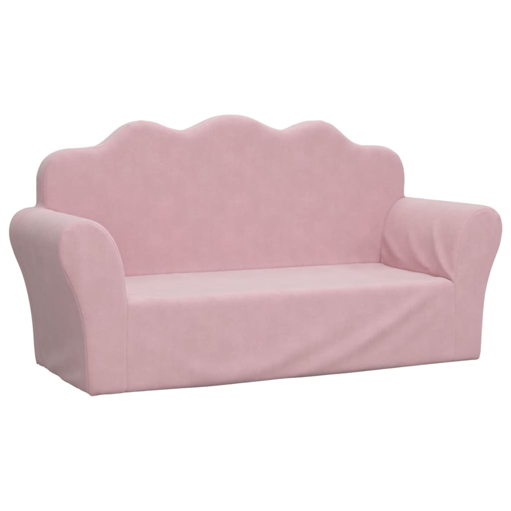 Canapé D'enfant Tout Doux En Forme De Fraise, Réversible En Lit De Sieste Pour Petits Garçons Et Filles