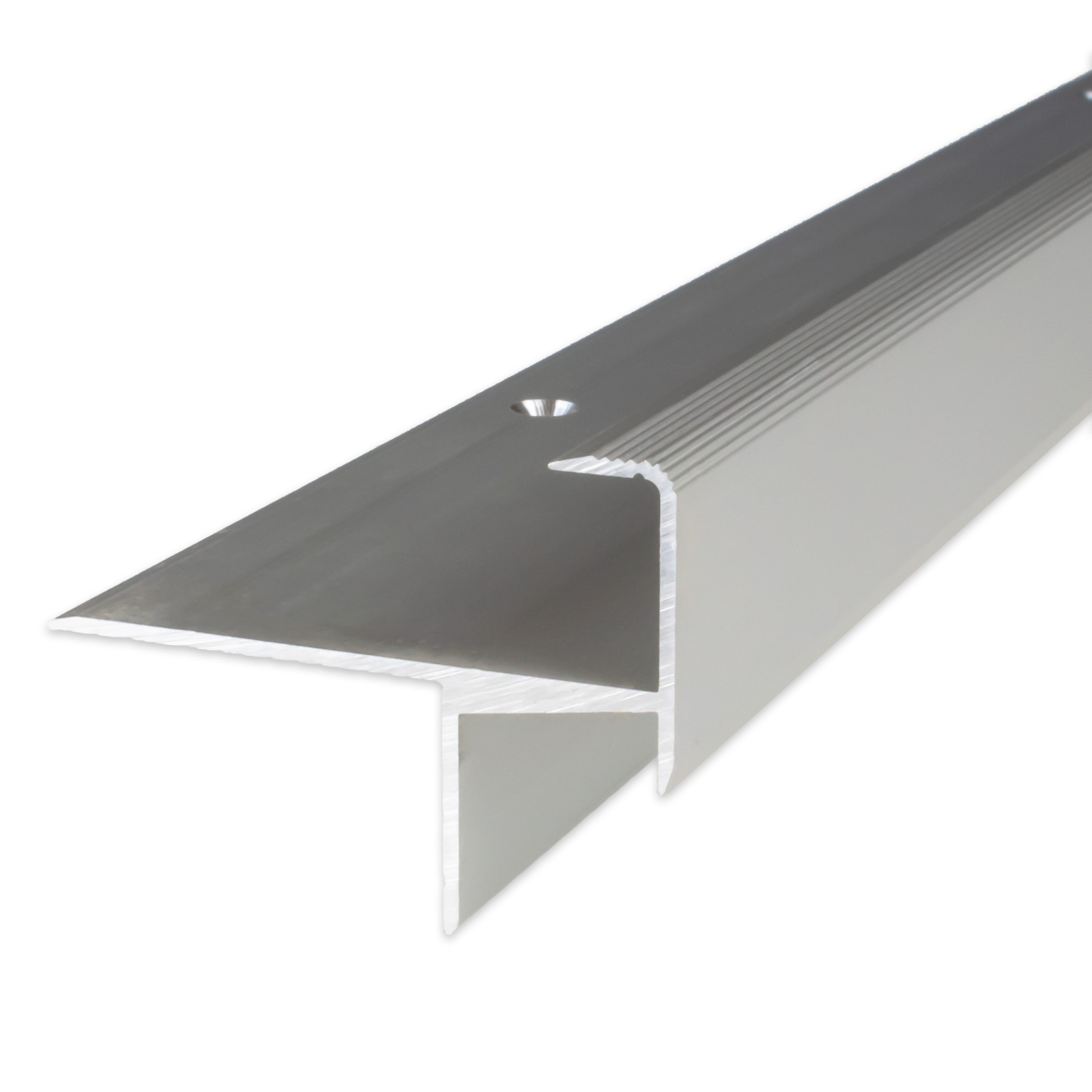 PROVISTON Profilé pour nez de marche Cornière en aluminium 33 x 153 x 1000 mm Argenté - 7