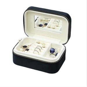 Portagioie A Cuore Argentato - Cofanetto Con Velluto E Personalizzazione