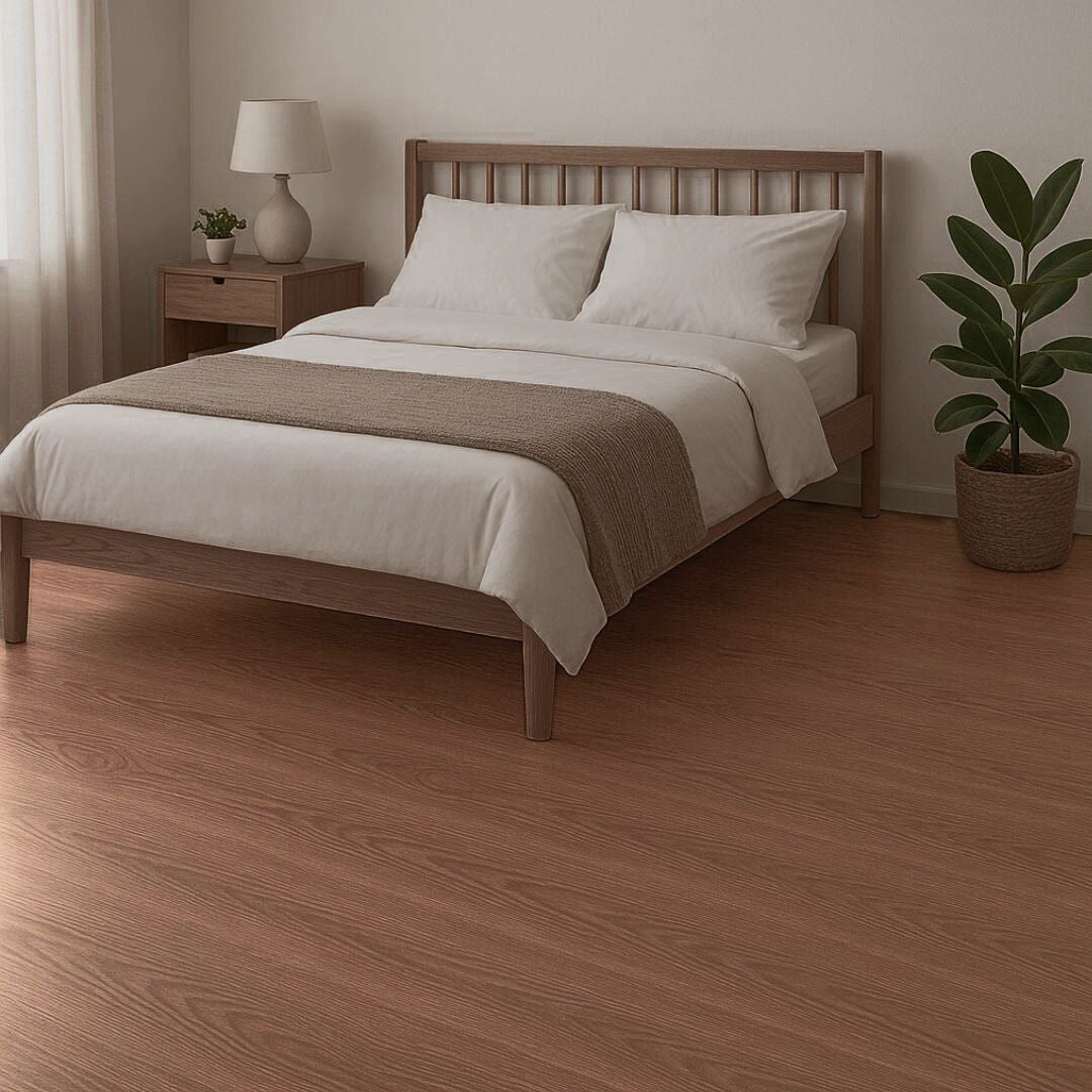 Pavimento Vinílico| 140X500CM| Composição 50% PVC/50% Vinil| Nogueira - 6