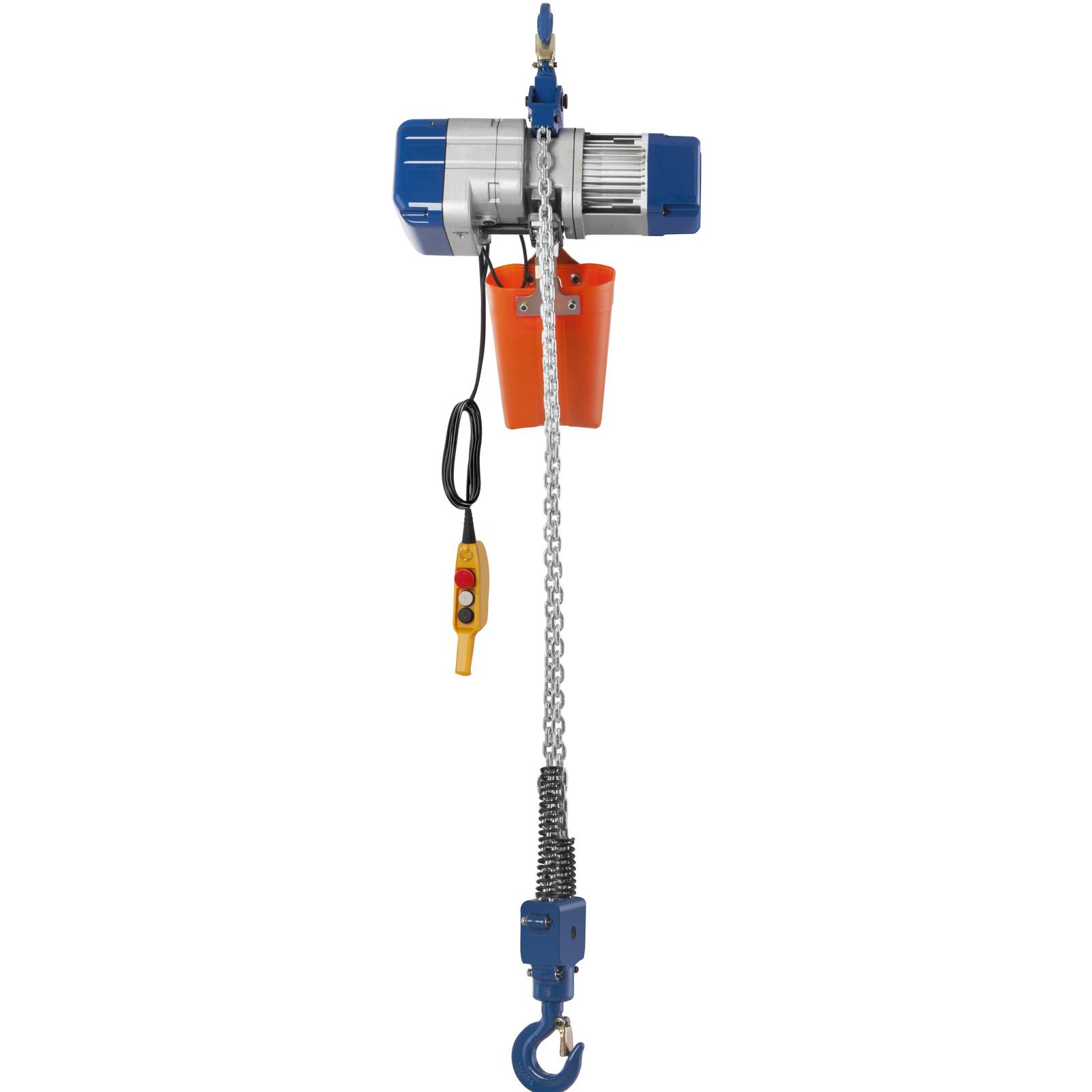 Paranco A Catena 2 Tonnellate - Sollevamento 2000kg, Altezza 2.5m Con Ganci Girevoli - Foto 12