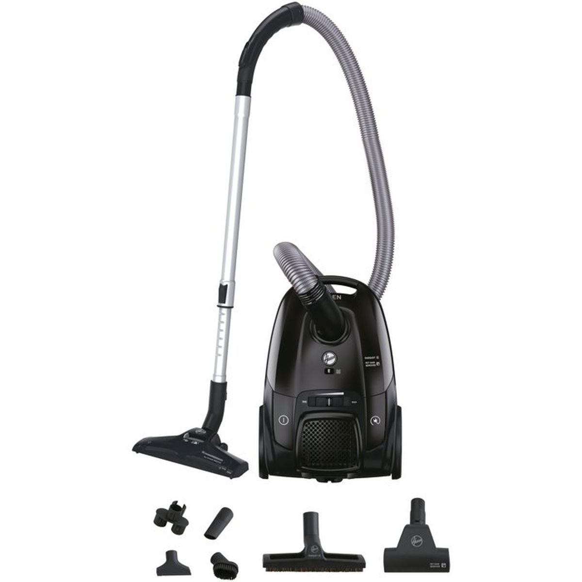 Hoover  Aspiradora Cilíndrica Con Bolsa Txl80pet, Silenciosa, Ideal Para Todo Tipo De Suelos, Potencia De 700 W, Radio De Fun , Leroy Merlin