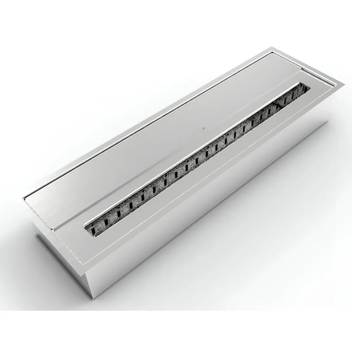 Copertura STANDARD acciaio inox per grondaie docce con lunghezza 1000mm