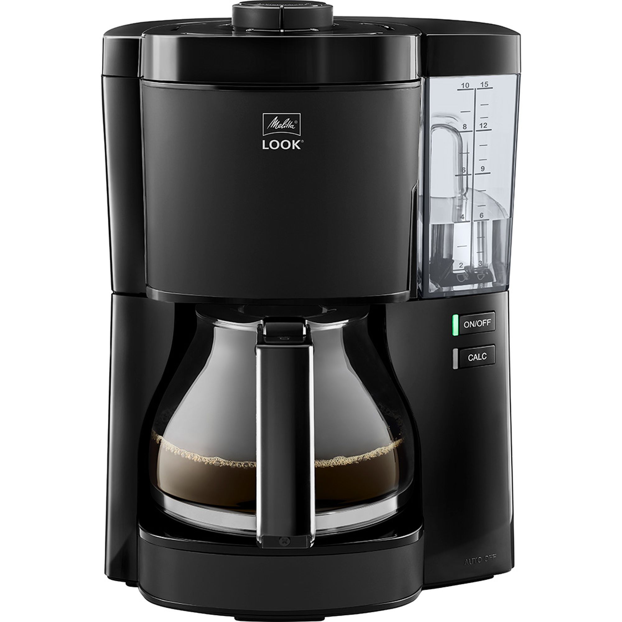 Melitta 1025-15etapparaat Look V Perfection van Melitta, AromaSelector, 1,25 liter, wit, met thermoskan, vol koffiegenot,wit