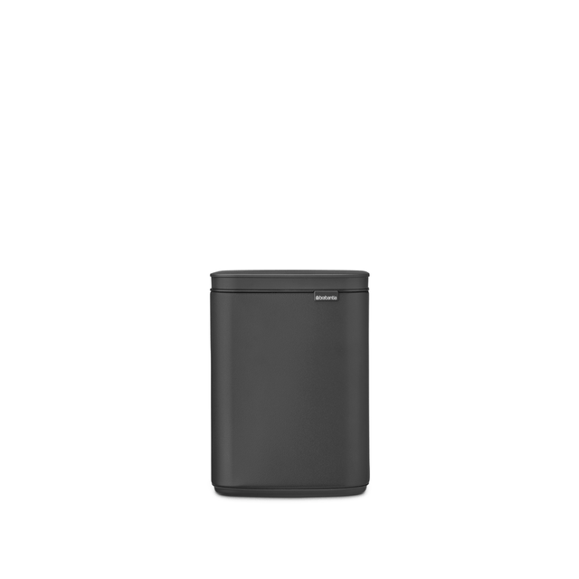 Brabantia Bo Waste Bin, 4 litres - Mineral Infinite Grey