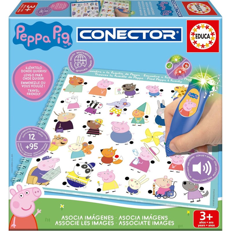 Educa Conector Junior Peppa Pig Con Boli - Imagen 2
