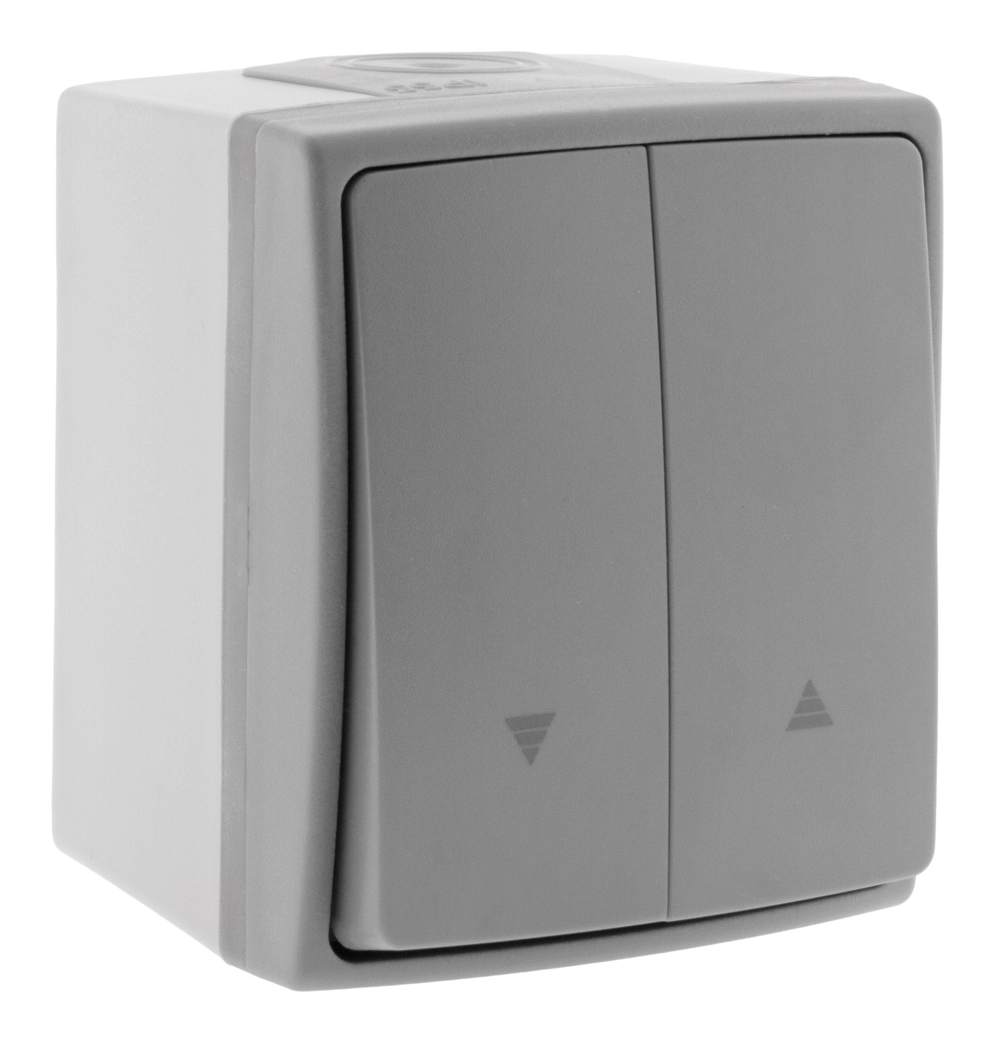 Double interrupteur volets roulants Orok IP55 Zenitech Leroy Merlin — free download