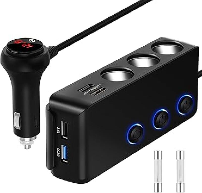 Chargeur Allume-cigare Voiture Pour Asus GL552VW-DH73 - 19V 6.3A 120W, Neuf Garanti 1 An