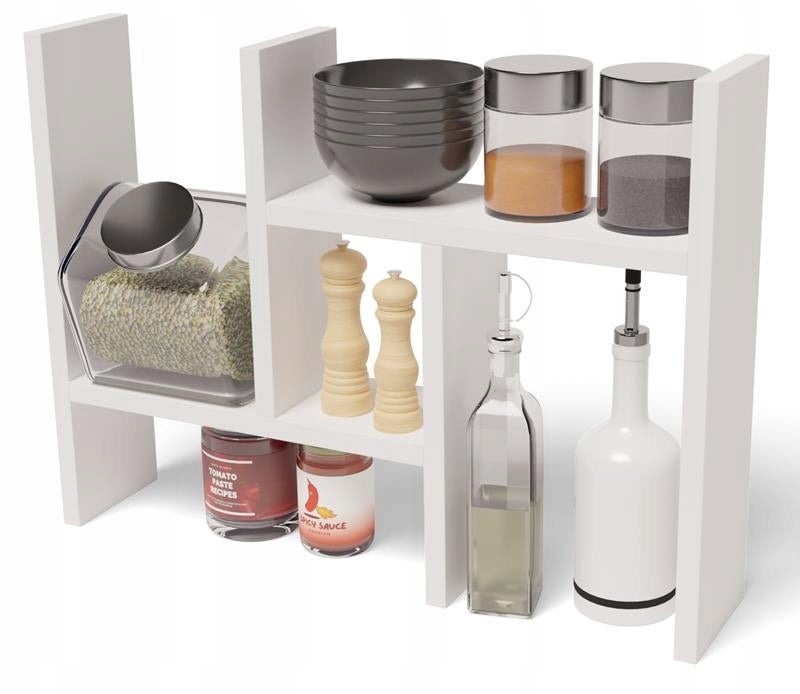 Półka kuchenna stojąca EX3 biała szafka regał